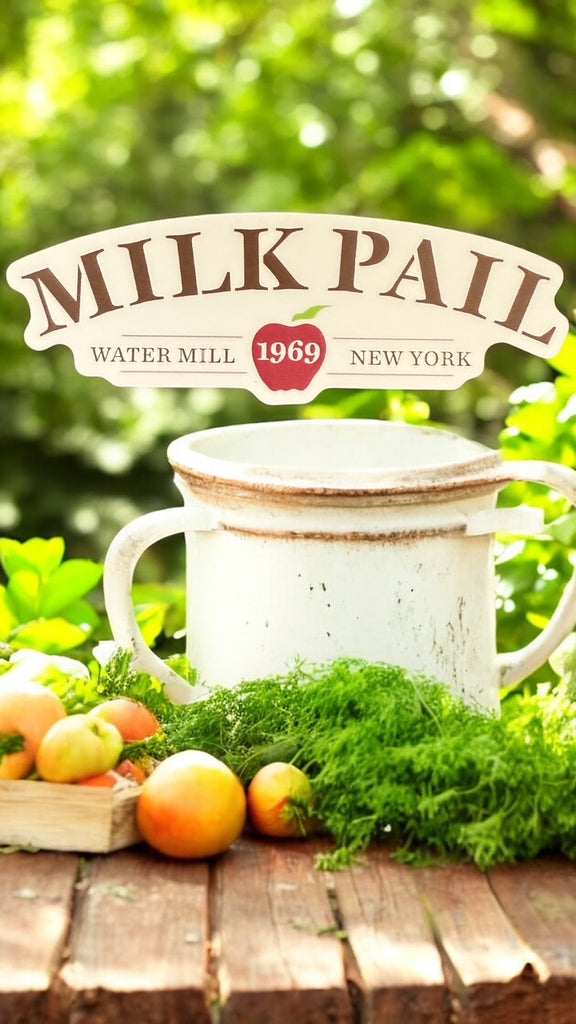 Milk Pail Merch Stickers