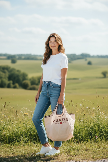 Milk Pail Merch Bag